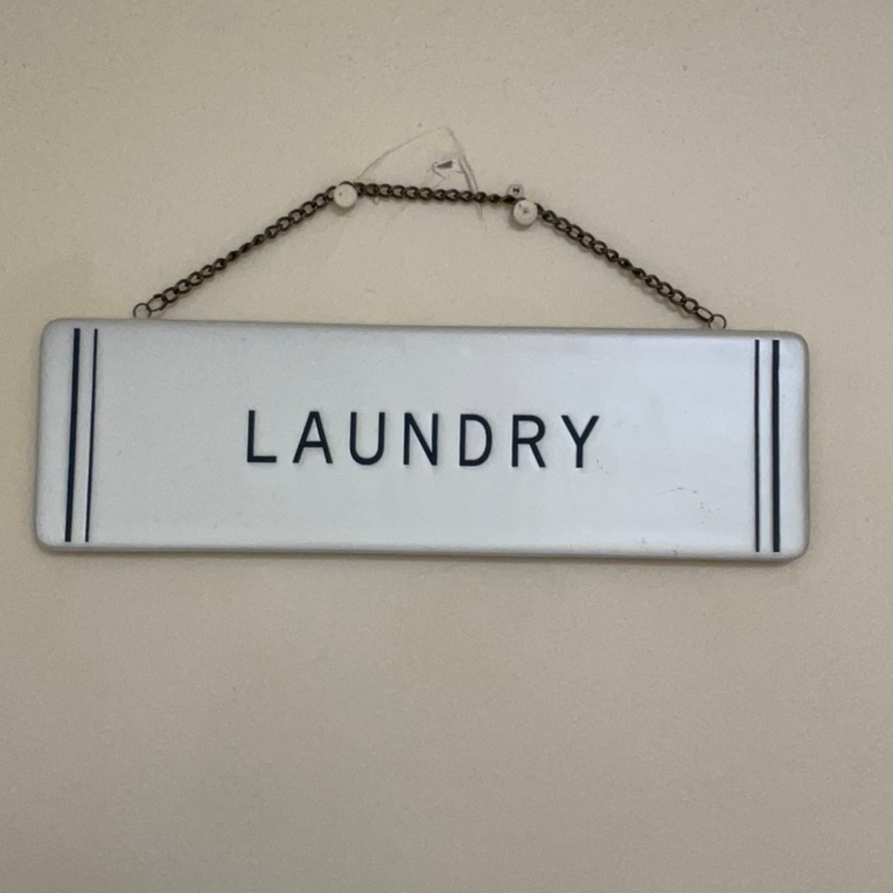 Laundry Signage